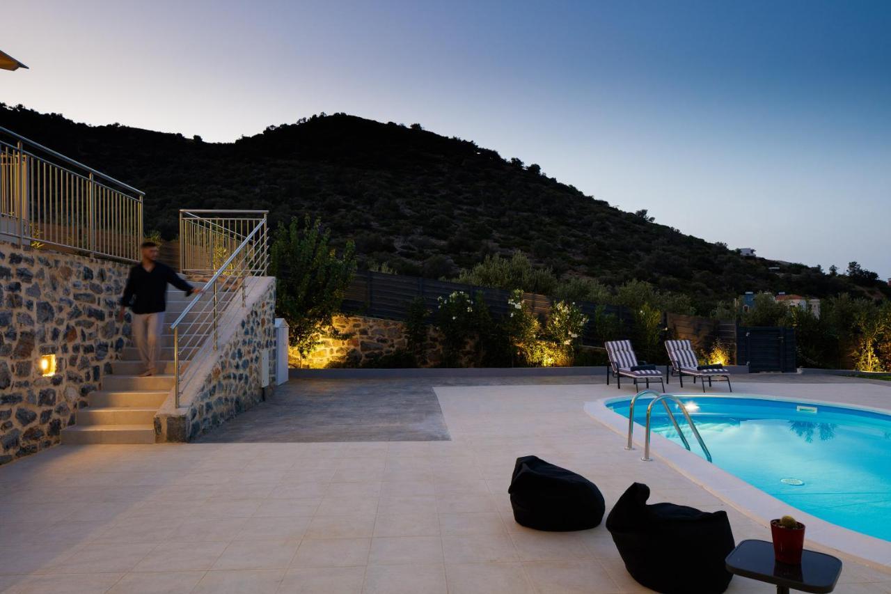 Family Friendly Basilicata Attali villa Private Pool,Children area Vlikhádha Esterno foto