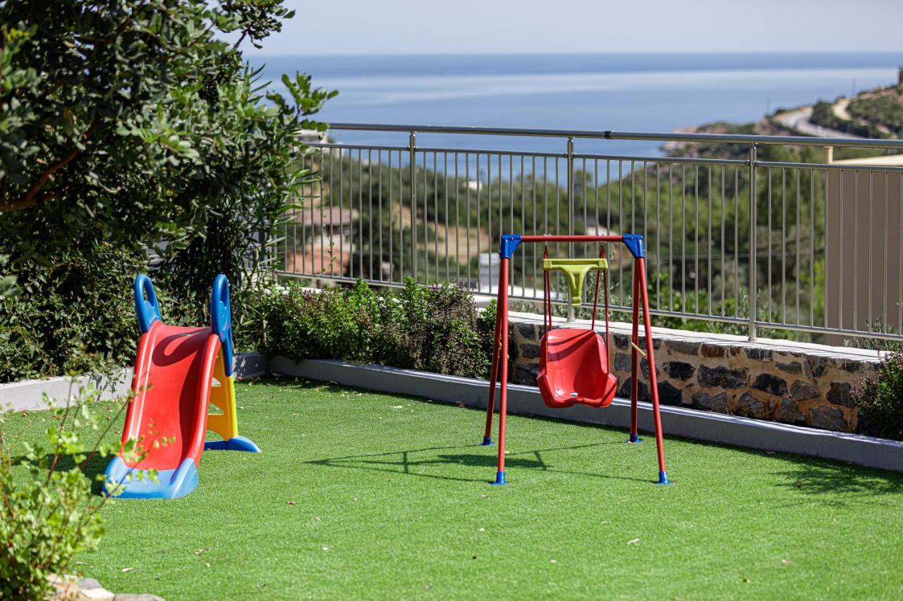 Family Friendly Basilicata Attali villa Private Pool,Children area Vlikhádha Esterno foto